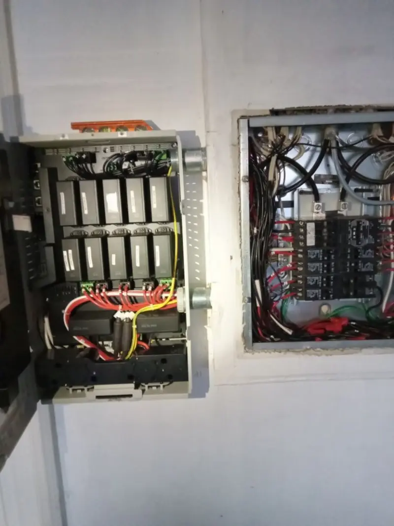 Electrical panel upgrade completed for Ring Doorbell Installation in Sharon Hill